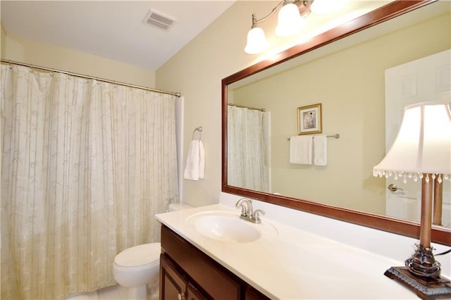340 Channings Lake Dr, Lawrenceville, GA 30043 - bathroom featuring vanity and curtained shower