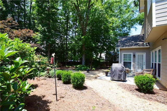 340 Channings Lake Dr, Lawrenceville, GA 30043 - view of yard with a patio area