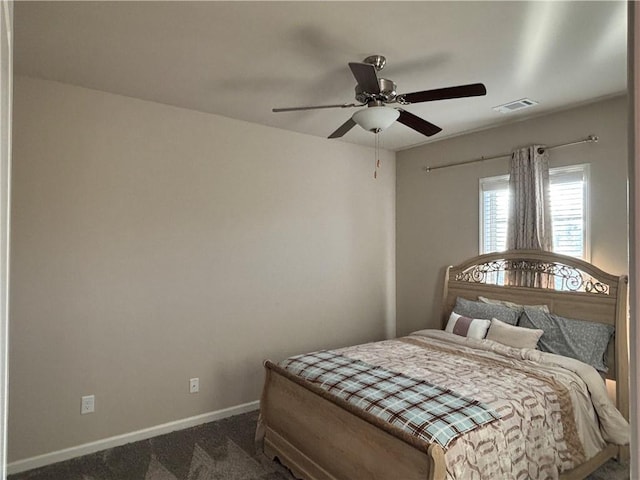 3566 Andover Way, Buford, GA 30519 - carpeted bedroom featuring baseboards and a ceiling fan