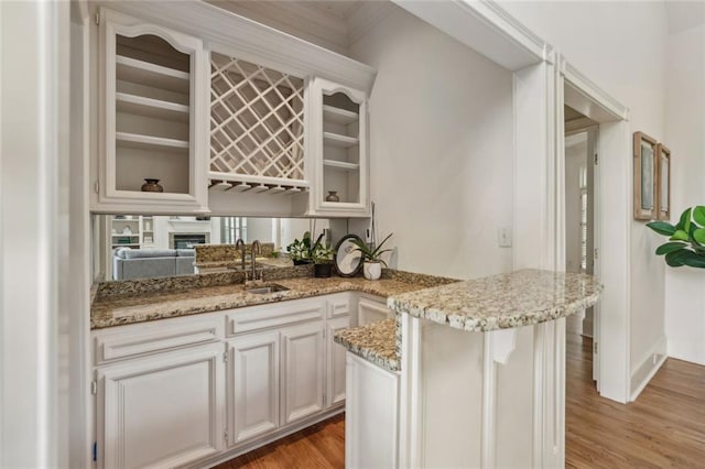 119 Kennemer Ct, Duluth, GA 30097 - indoor bar featuring wood finished floors