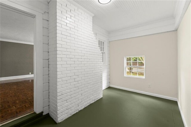 1098 Cascade Cir SW, Atlanta, GA 30311 - spare room featuring baseboards and crown molding