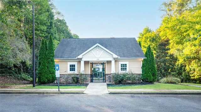 view of front of house