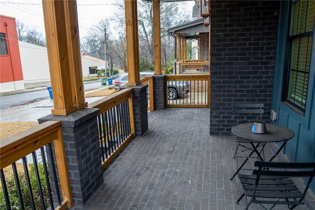 1122 Rice St NW, Atlanta, GA 30318 - view of wooden porch