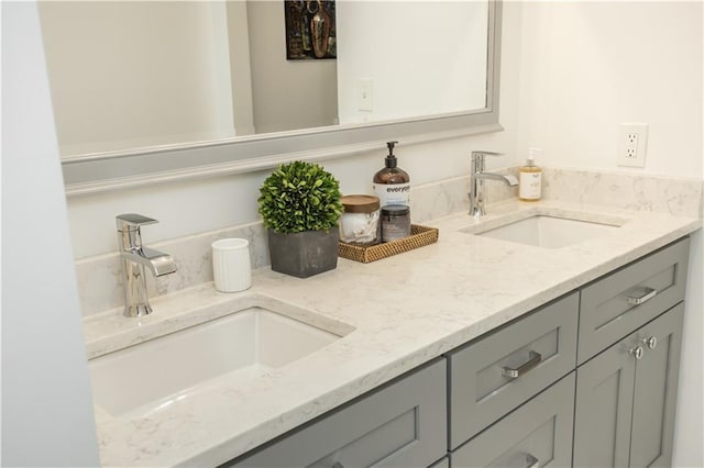 39 Ivy Gates NE, Atlanta, GA 30342 - bathroom with double vanity and a sink