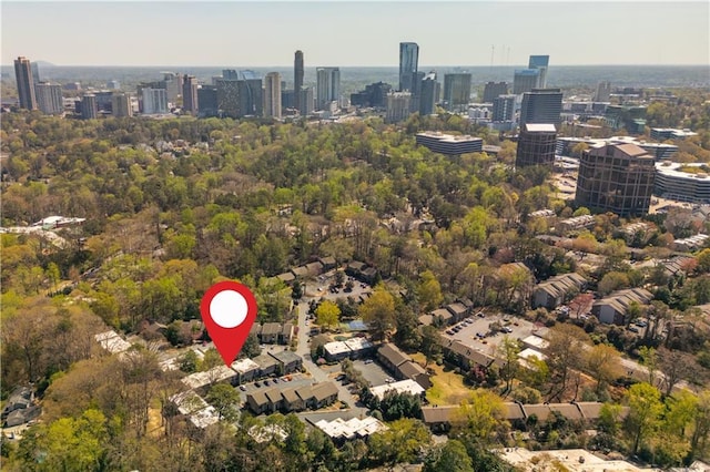 39 Ivy Gates NE, Atlanta, GA 30342 - drone / aerial view with a city view