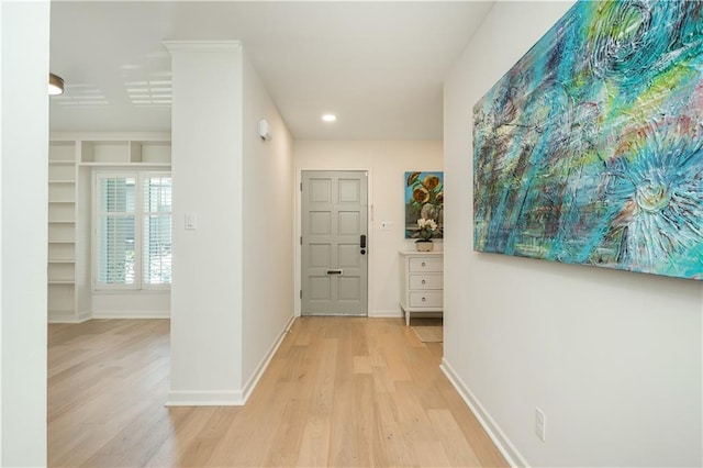 39 Ivy Gates NE, Atlanta, GA 30342 - corridor featuring light wood-style floors and baseboards