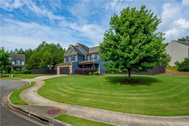 200 Lower Dove Ct, Ball Ground, GA 30107 - view of front of house featuring asphalt driveway and an attached garage