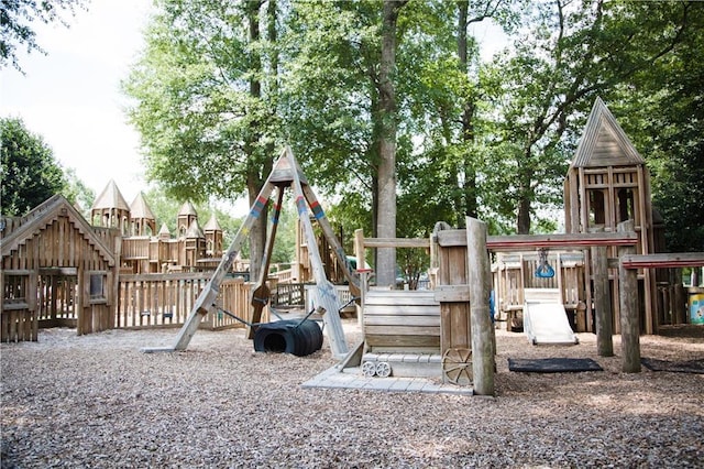 view of play area