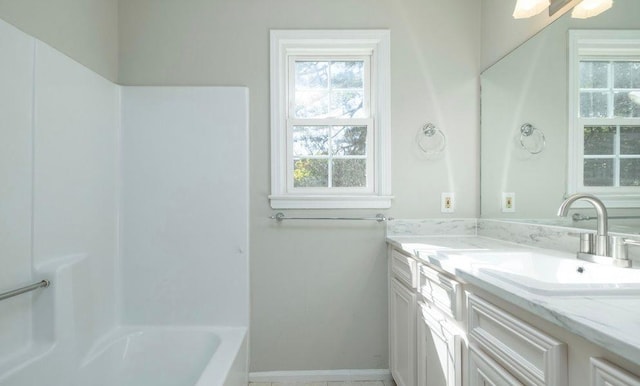 1391 Warrenton Hunt, Lawrenceville, GA 30043 - full bath featuring vanity and shower / bathtub combination