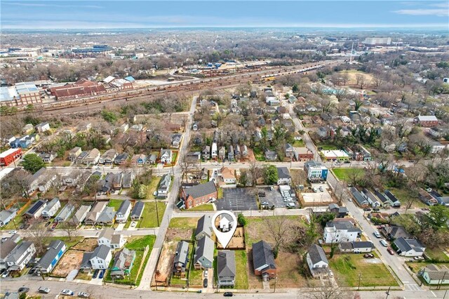 906 Sims St SW, Atlanta, GA 30603 - drone / aerial view with a residential view