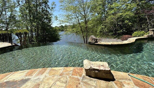 view of dock