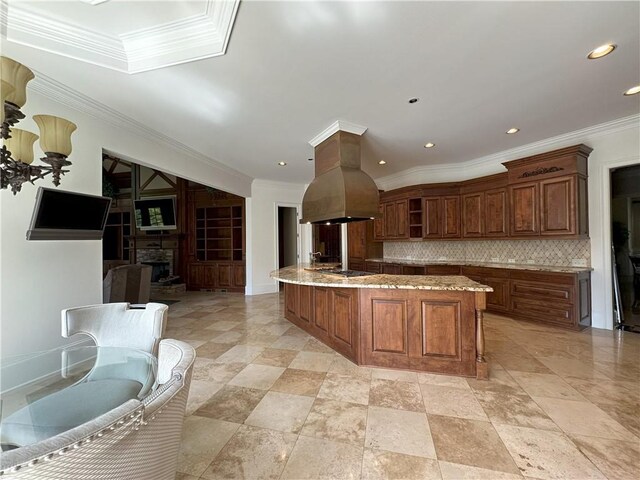 half bathroom with baseboards and vanity