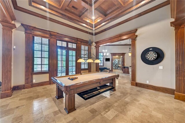 bedroom with a ceiling fan, a raised ceiling, light colored carpet, and baseboards