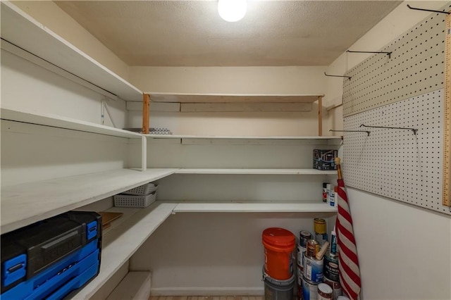 view of pantry