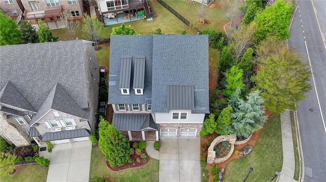aerial view