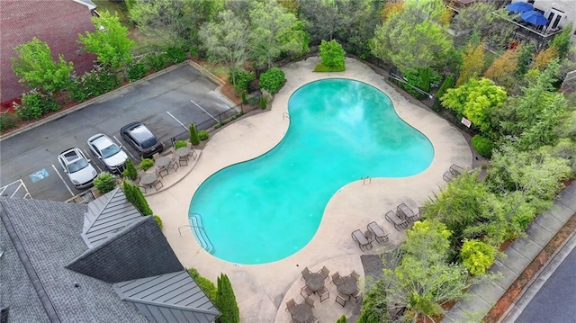 view of pool