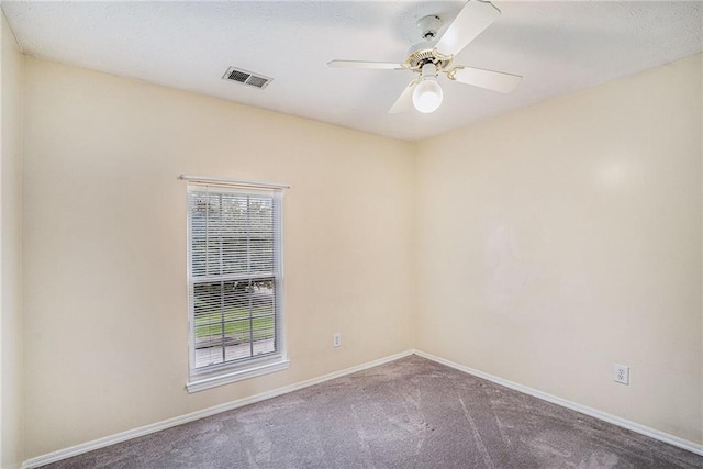 2928 Riverset Ct, Decatur, GA 30034 - carpeted spare room featuring baseboards and ceiling fan