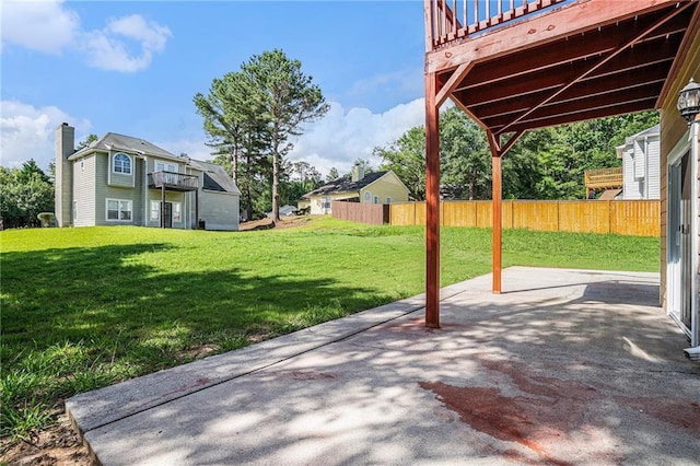 2928 Riverset Ct, Decatur, GA 30034 - view of yard featuring a patio area and a deck