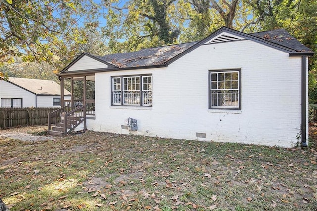 3060 Washington Rd, Atlanta, GA 30344 - view of property exterior with brick siding and crawl space