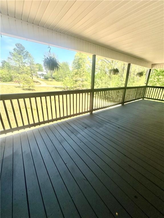view of deck