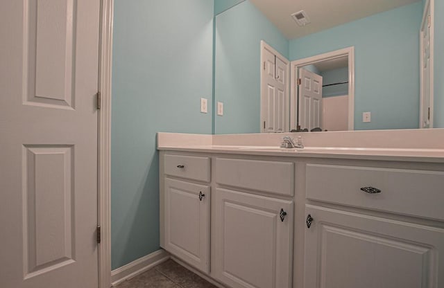 4032 Duran Ln, Auburn, GA 30011 - bathroom featuring vanity and tile patterned floors