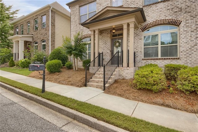 4204 Hardy Ave, Smyrna, GA 30082 - entrance to property featuring brick siding