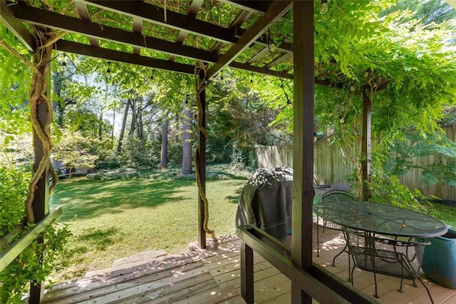 1071 Standard Dr NE, Brookhaven, GA 30319 - deck with outdoor dining area