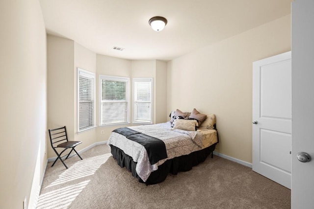 bedroom featuring carpet floors