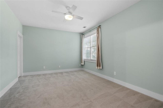 2208 Sage Mountain Ct SW, Marietta, GA 30064 - unfurnished room with light carpet and a ceiling fan