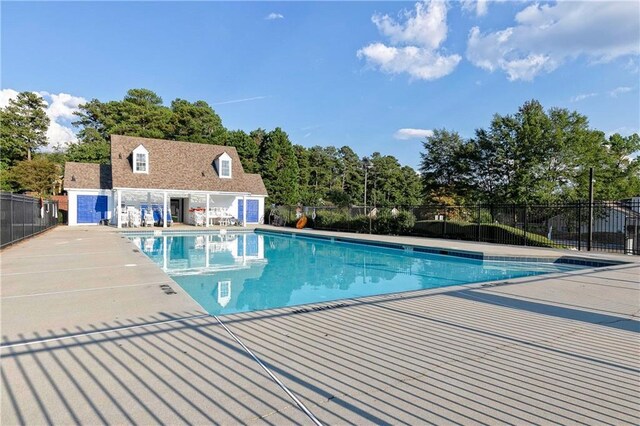 1731 Silverchase SW, Marietta, GA 30008 - community pool featuring fence and a patio area
