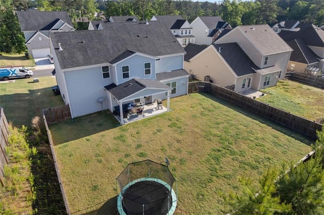 55 Clubhouse Way, Acworth, GA 30101 - aerial perspective of suburban area