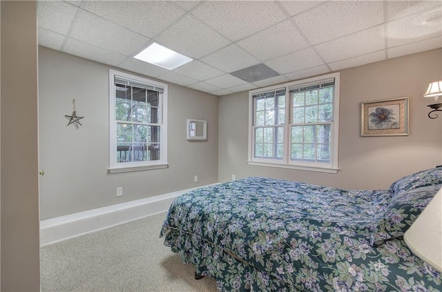 214 S View Trl, Jasper, GA 30143 - carpeted bedroom featuring a paneled ceiling