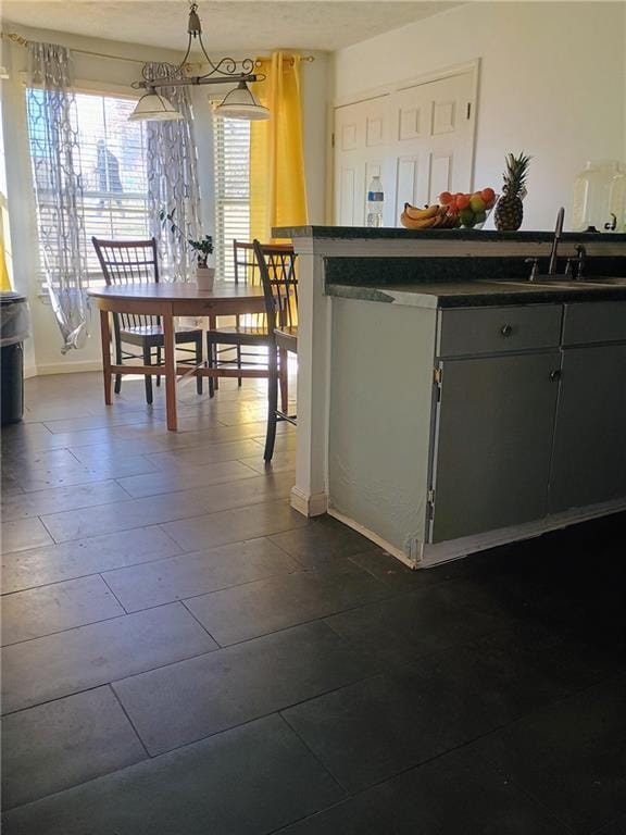 kitchen featuring sink