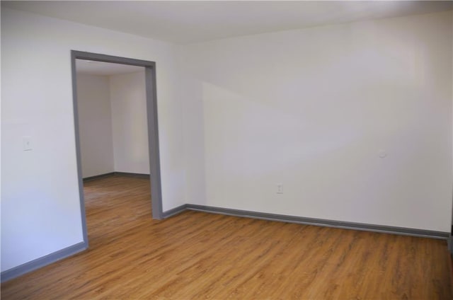 136 Rosewood Dr, Dallas, GA 30132 - spare room with light wood-style flooring and baseboards