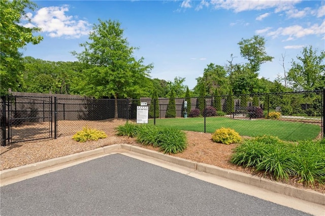 355 Niles Ct Unit 2, Marietta, GA 30060 - view of yard with fence and a gate