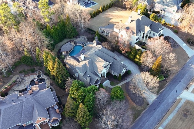 birds eye view of property featuring a residential view