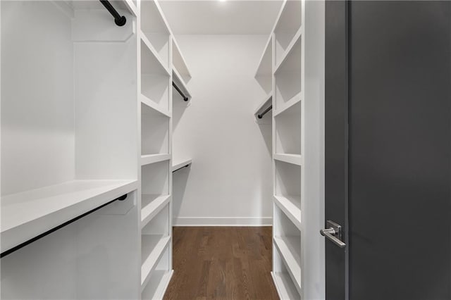 2347 Hosea L Williams Dr NE Unit 11, Atlanta, GA 30317 - walk in closet featuring dark wood finished floors