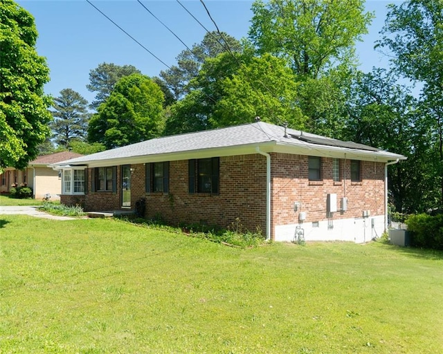 724 Camelot Way, Norcross, GA 30071 - single story home with a front yard and brick siding