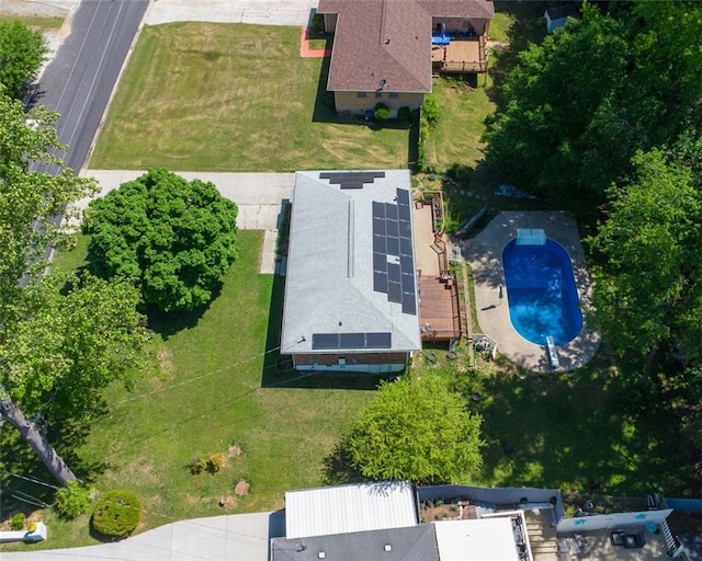 drone / aerial view