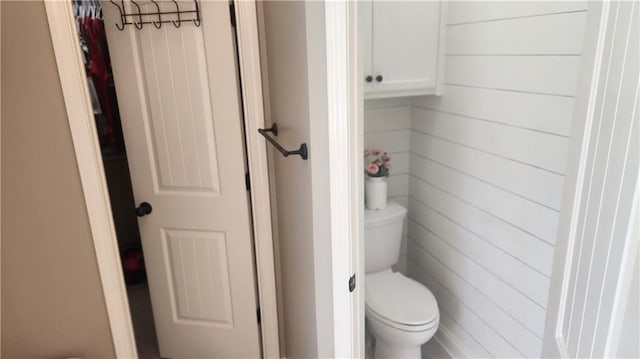 bathroom with toilet