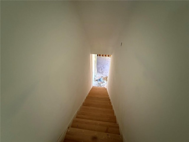 view of staircase