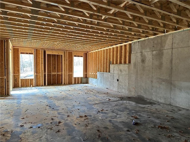 miscellaneous room with plenty of natural light