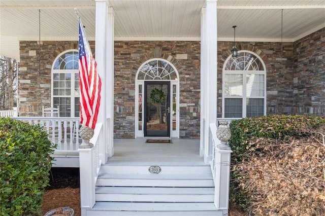 view of entrance to property