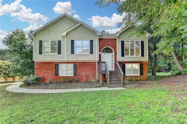 1400 Scenic Brook Trl SW, Conyers, GA 30094 - raised ranch with a front yard and brick siding