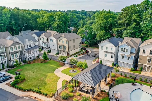 view of drone / aerial view