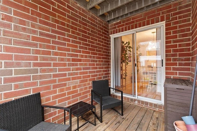 387 Ralph Mcgill Blvd NE Unit K, Atlanta, GA 30312 - view of wooden terrace