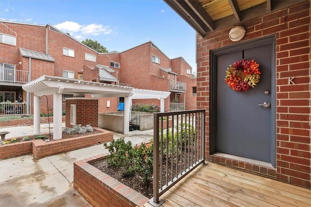 387 Ralph Mcgill Blvd NE Unit K, Atlanta, GA 30312 - property entrance with brick siding