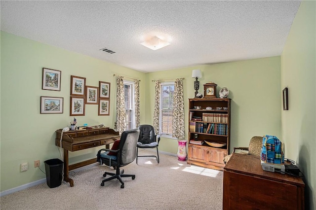3264 Salem Cove Trl SE, Conyers, GA 30013 - office space featuring carpet flooring and a textured ceiling