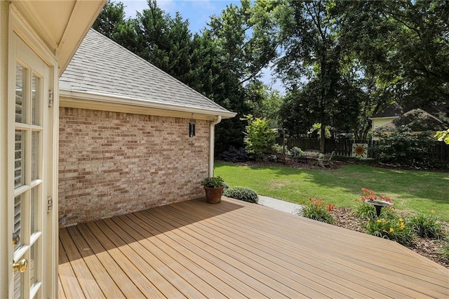 5396 Amhurst Dr, Peachtree Corners, GA 30092 - view of wooden deck