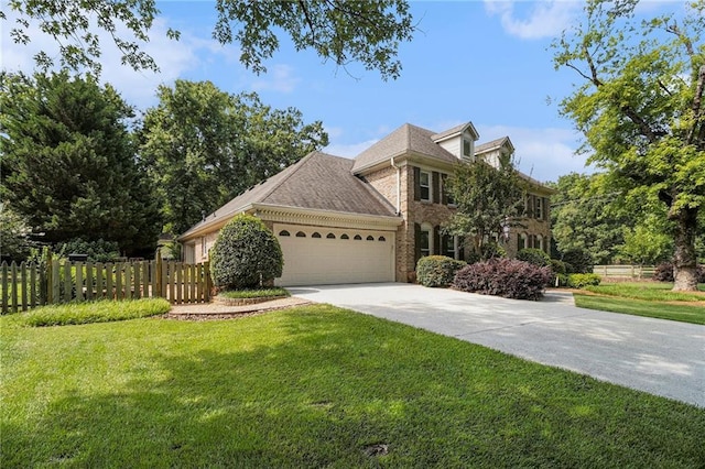 5396 Amhurst Dr, Peachtree Corners, GA 30092 - view of front of property with concrete driveway and a garage